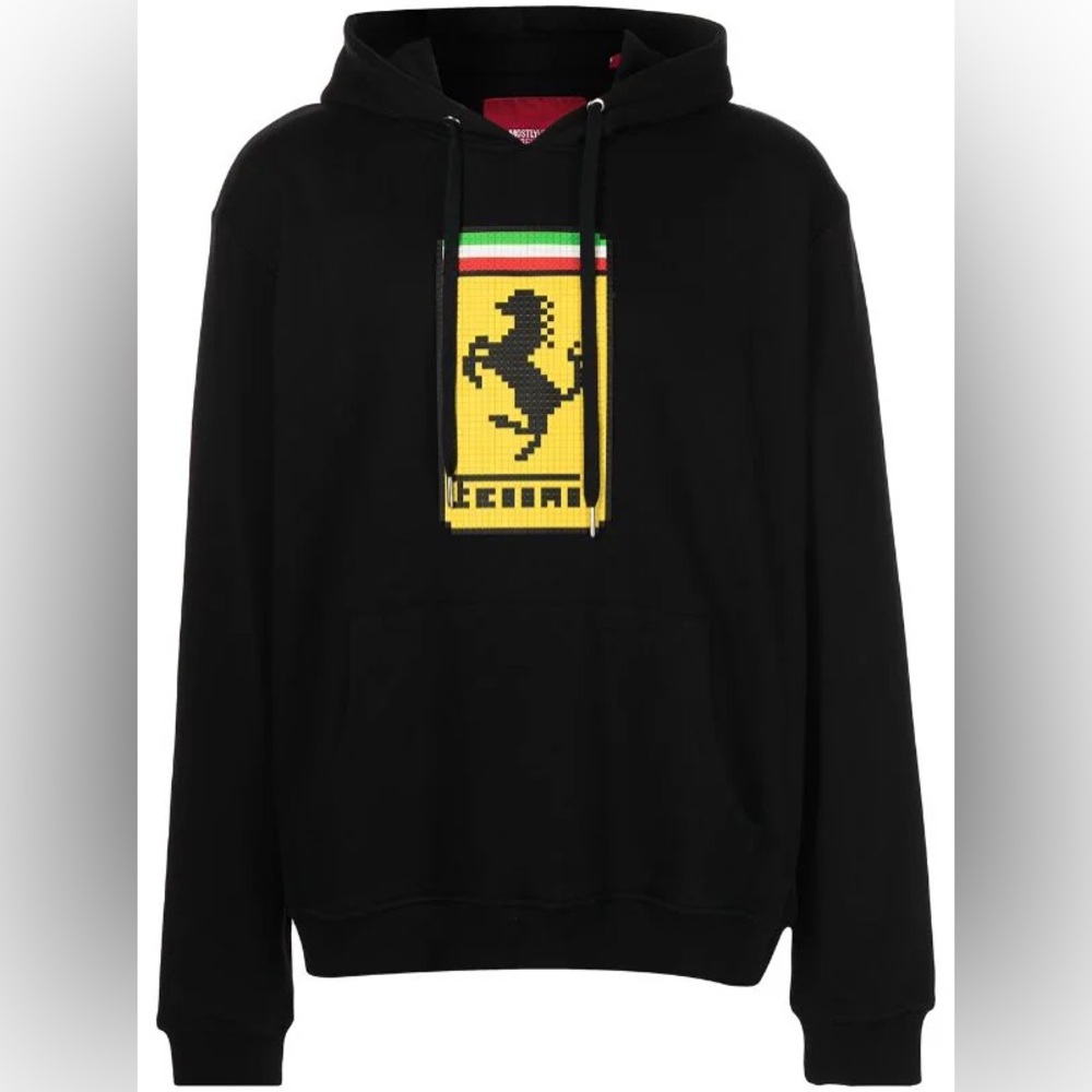 mostly heard rarely seen 8-bit hoodie stallion black